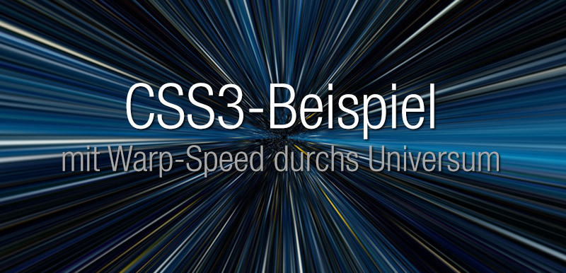 CSS3-Universum: Code-beispiel von CodePen CSS3-Universum: Code-beispiel von CodePen