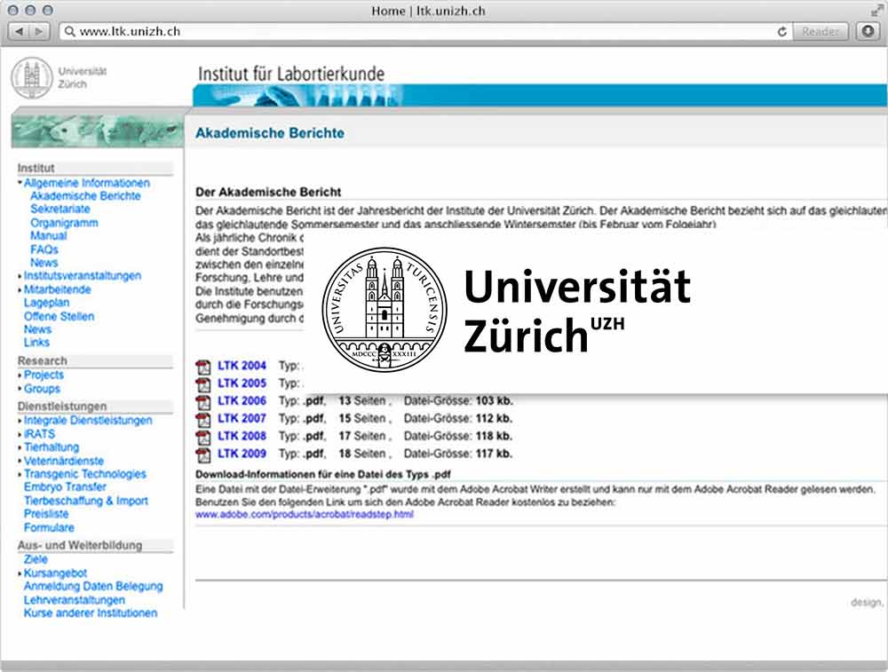 Universität Zürich – BPM-Lösung für die Zucht genetisch definierter Labormäuse