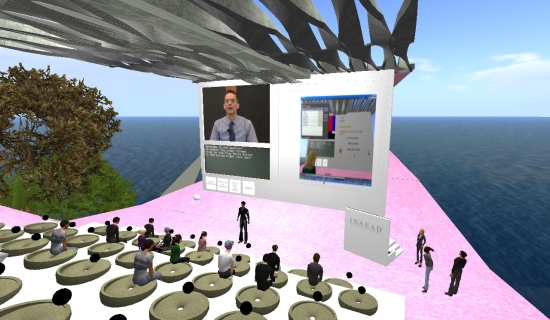 Vortrag in Second Life Vortrag in Second Life