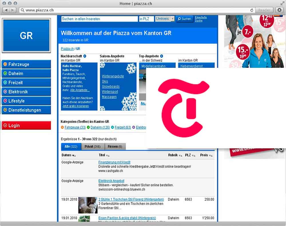 Piazza.ch – Skalierbarer Kleinanzeigen-Marktplatz fürs digitale Zeitalter