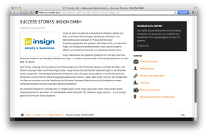 Screenshot der ict-center.com-Detailseite
