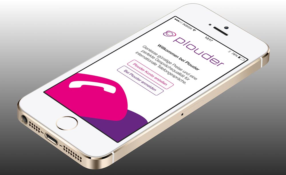 Plouder iPhone App