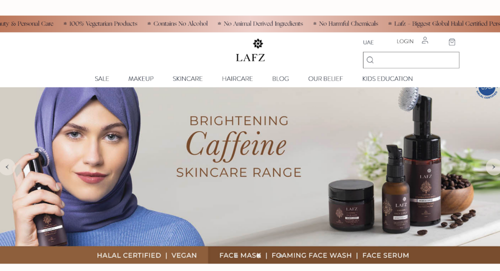 Ein weiterer bekannter Online-Shop, welcher auf ScandiPWA setzt ist Lfaz.