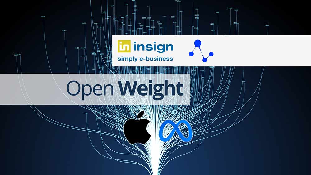 Open-Weight-Modelle & Private KI: Was der Vorstoss von Apple und Meta für Unternehmen bedeutet